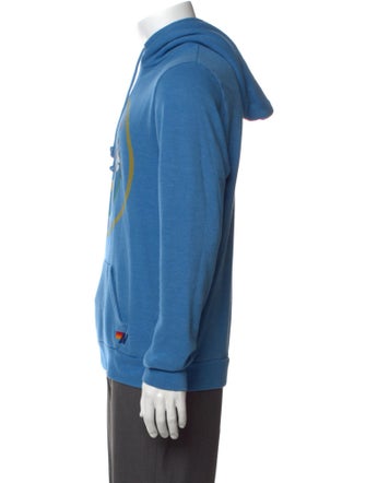 Aviator Nation Graphic Print Crew Neck Hoodie