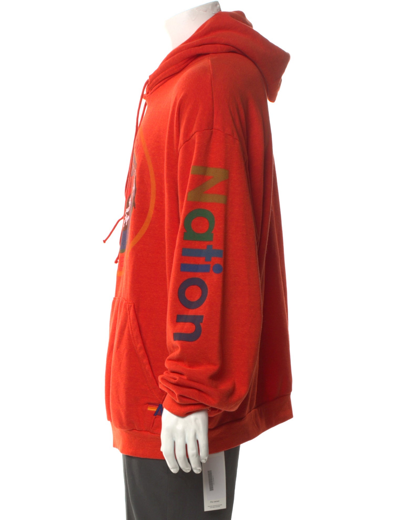 Aviator Nation Graphic Print Crew Neck Hoodie