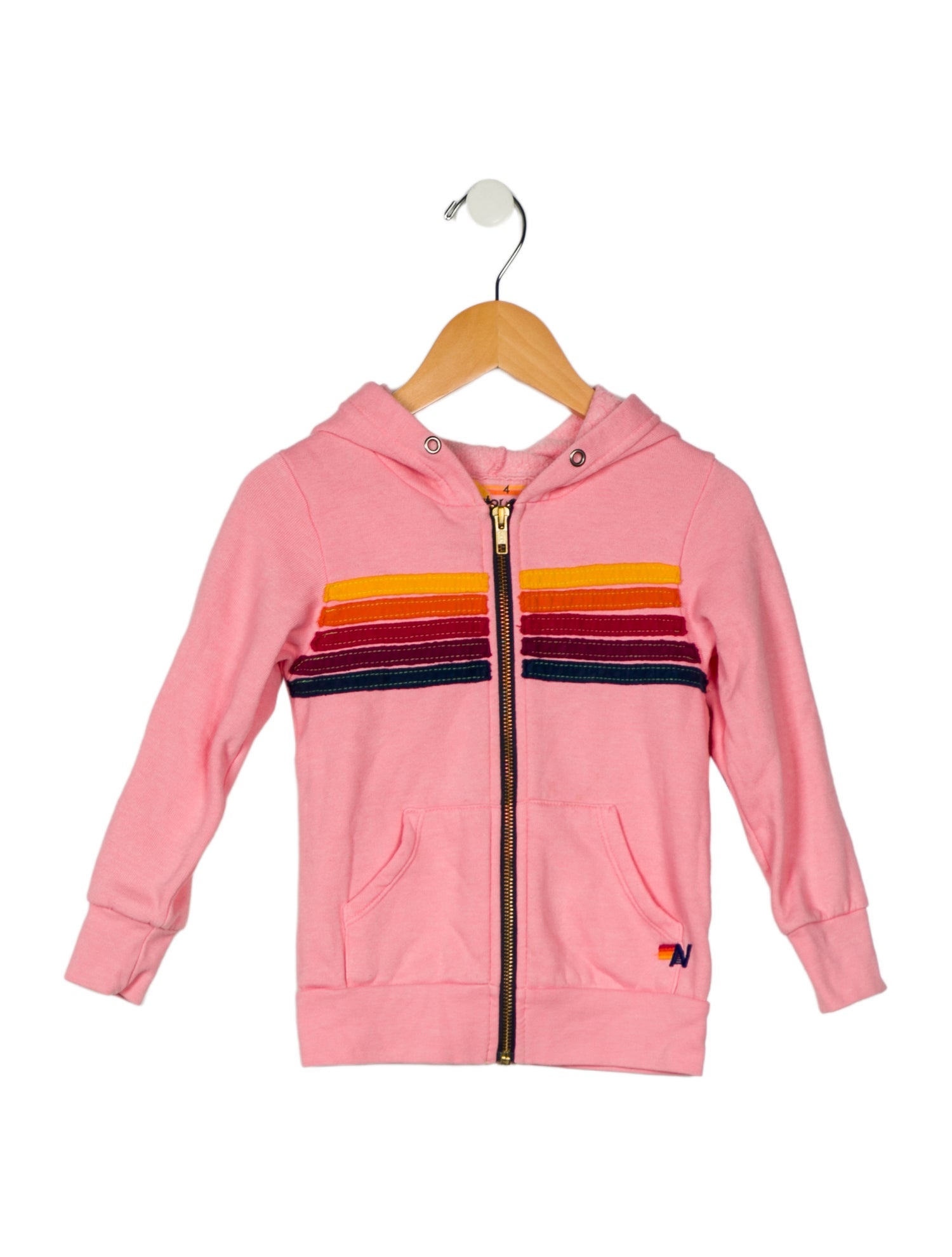 Aviator Nation Girls Long Sleeve Zip Up Jacket