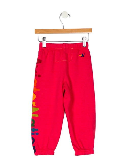 Aviator Nation Boys Cotton Logo Print Pants