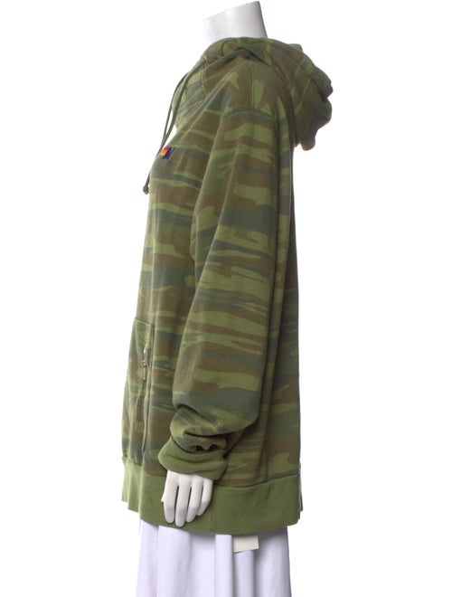 Aviator Nation Printed Mock Neck Sweatshirt