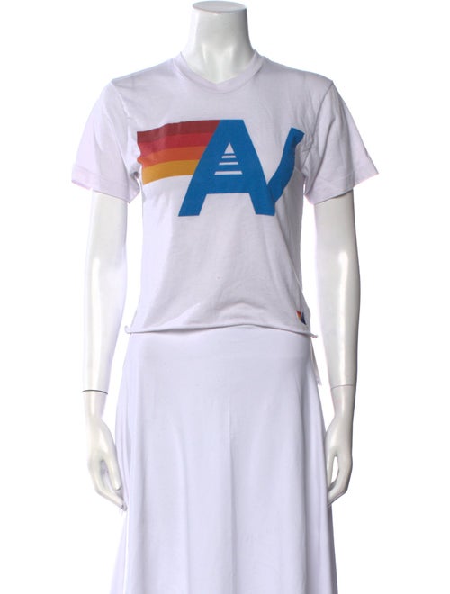 Aviator Nation Graphic Print Crew Neck T-Shirt