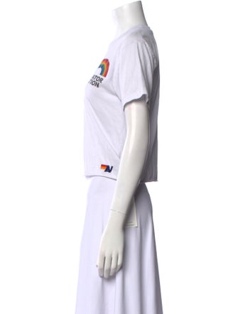 Aviator Nation Graphic Print Crew Neck T-Shirt