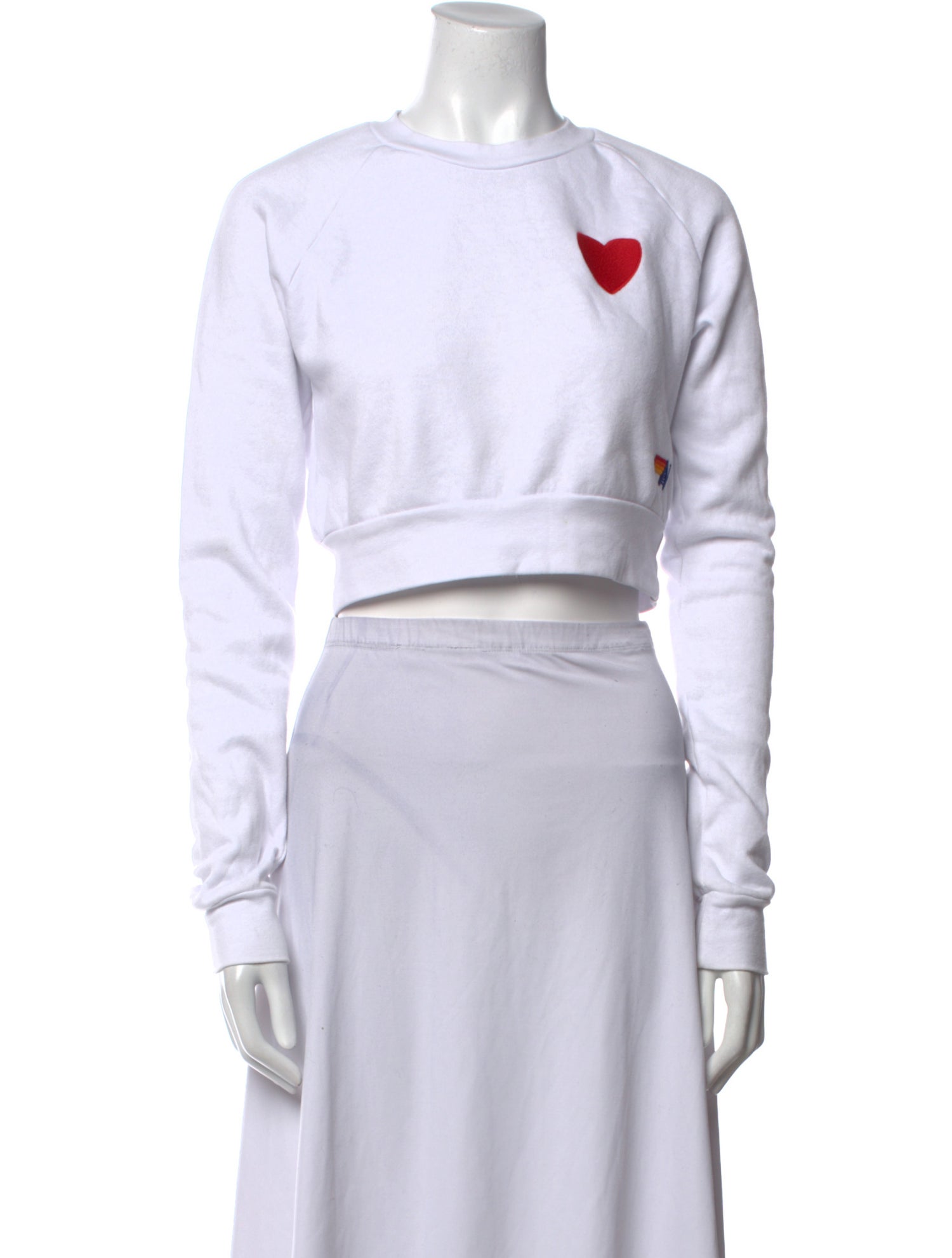 Aviator Nation Graphic Print Crew Neck Sweater