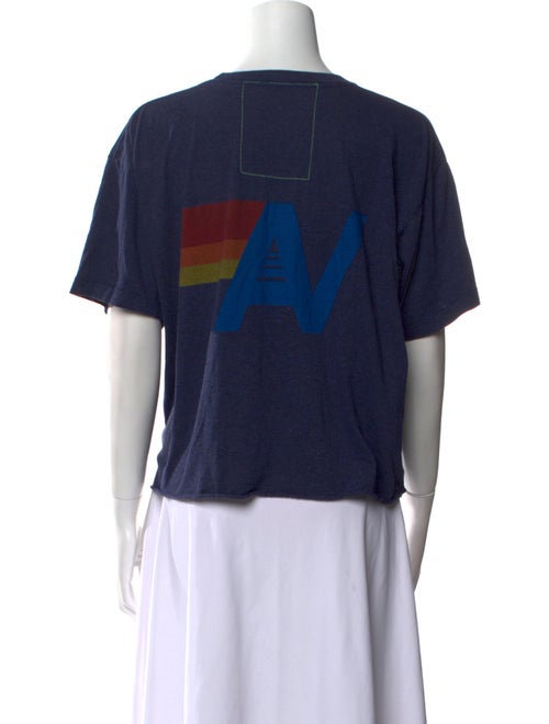 Aviator Nation Graphic Print Crew Neck T-Shirt