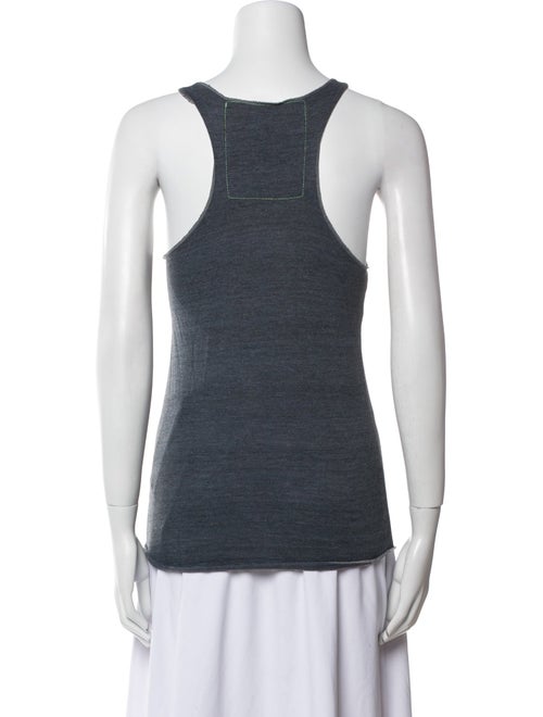 Aviator Nation Graphic Print Scoop Neck Top