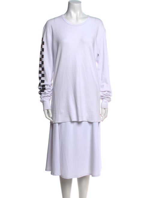 Aviator Nation Crew Neck Long Sleeve Tunic