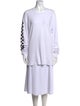 Aviator Nation Crew Neck Long Sleeve Tunic
