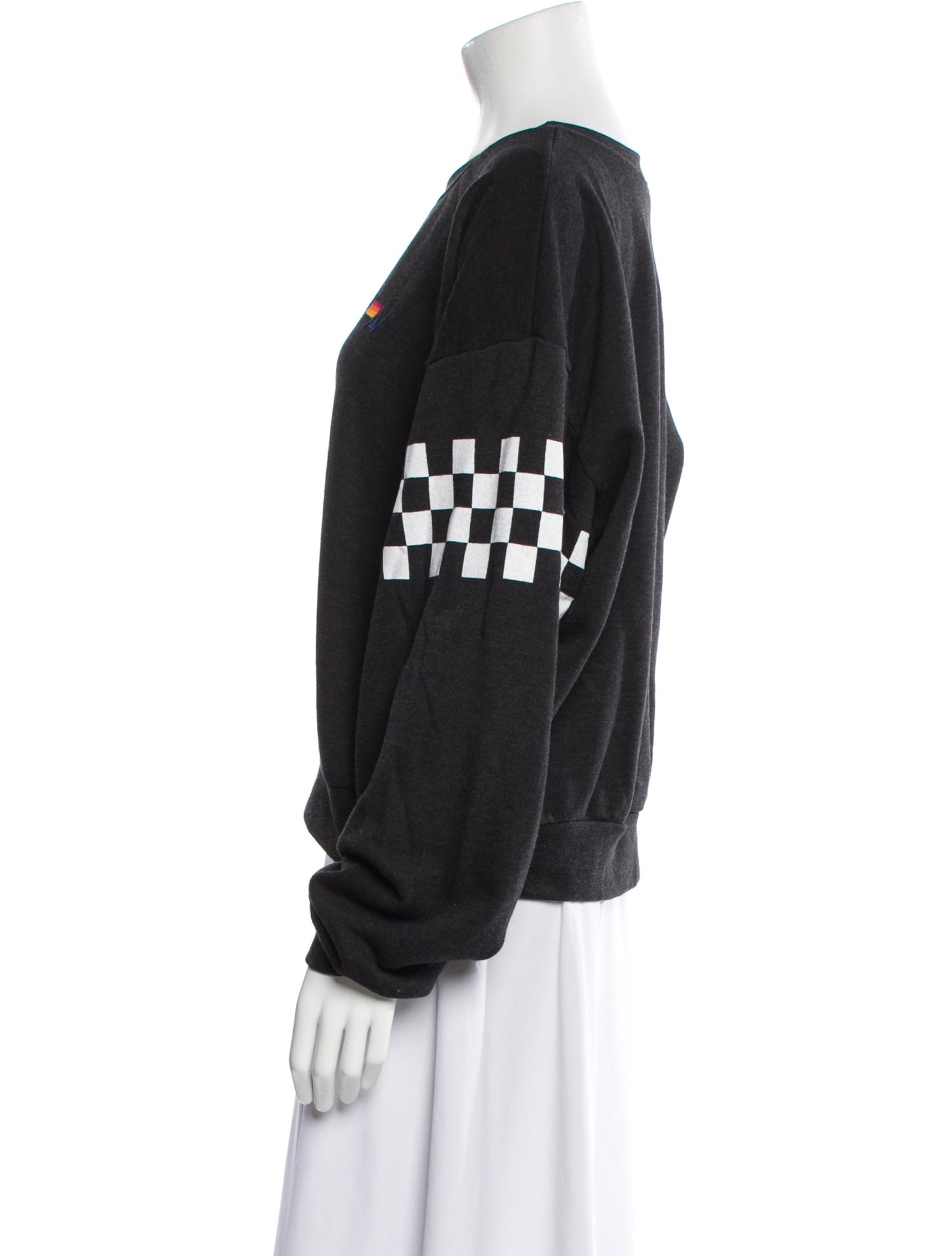 Aviator Nation Graphic Print Crew Neck Sweatshirt