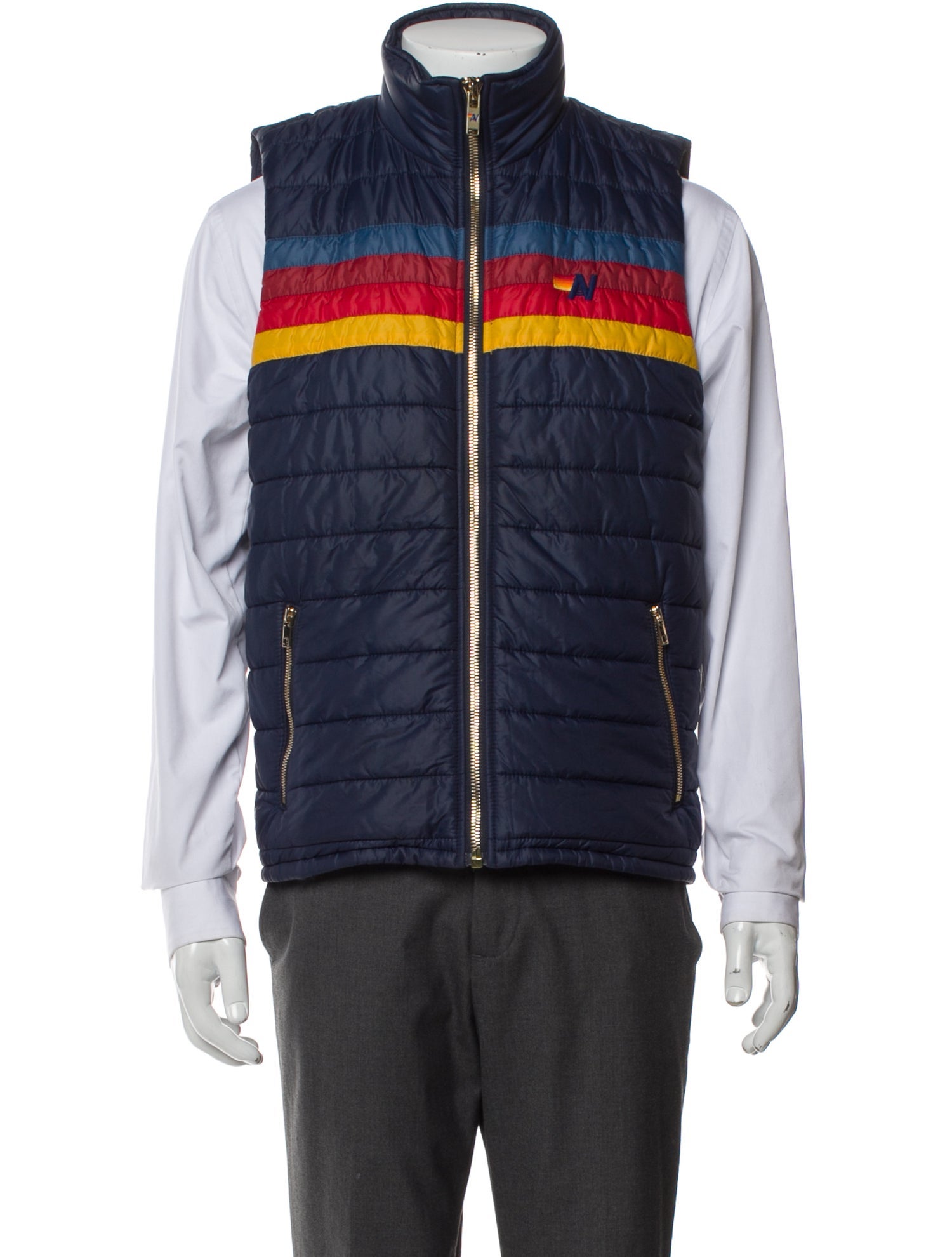 Aviator Nation Striped Vest