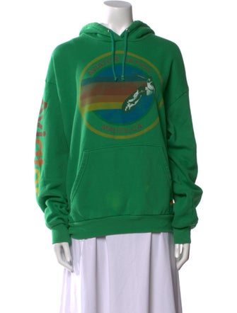 Aviator Nation Graphic Print Crew Neck Sweatshirt