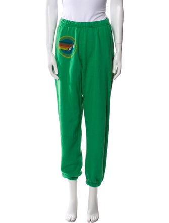 Aviator Nation Embroidered Accent Sweatpants