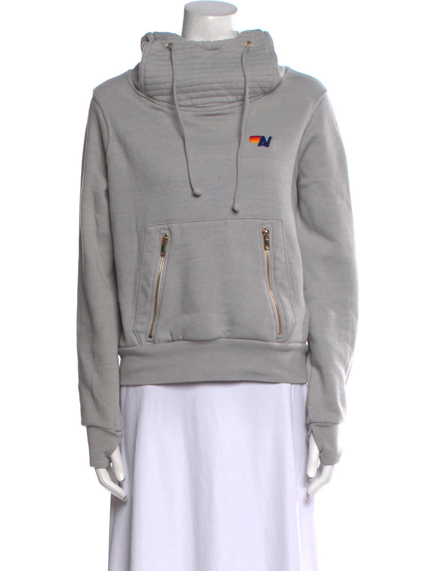 Aviator Nation Mock Neck Sweater