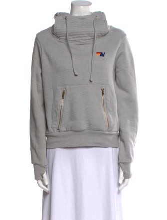 Aviator Nation Mock Neck Sweater