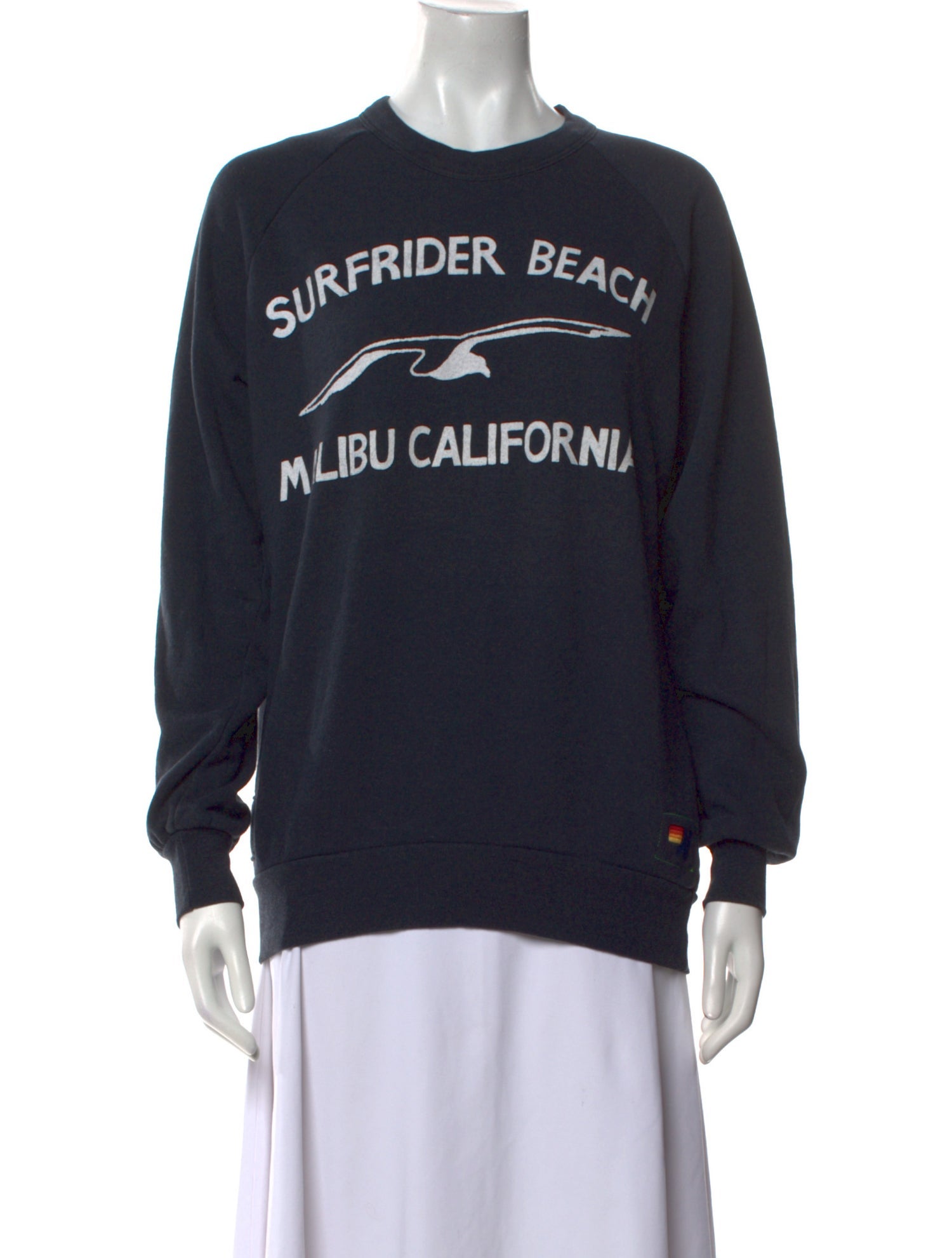 Aviator Nation Graphic Print Crew Neck Sweatshirt