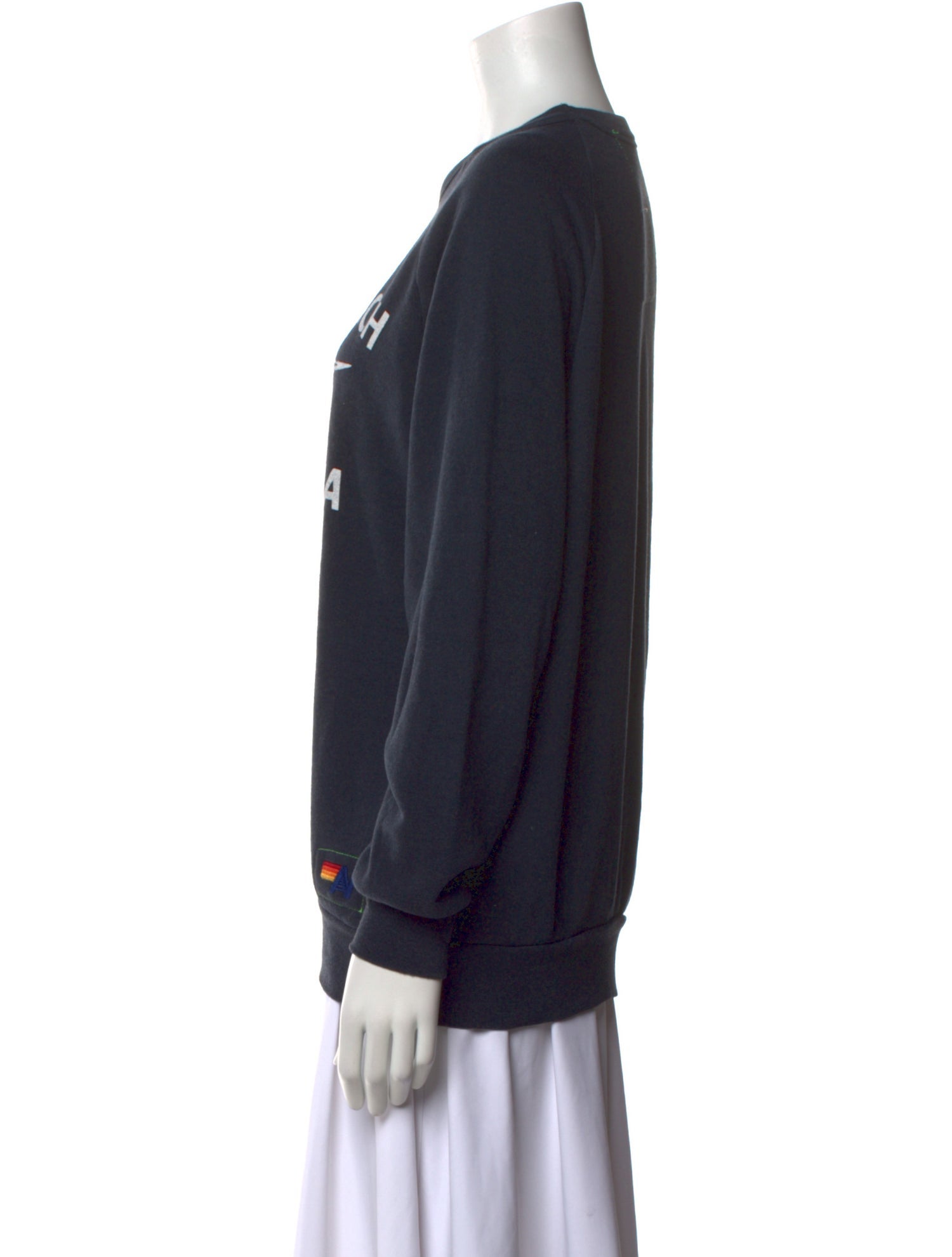 Aviator Nation Graphic Print Crew Neck Sweatshirt