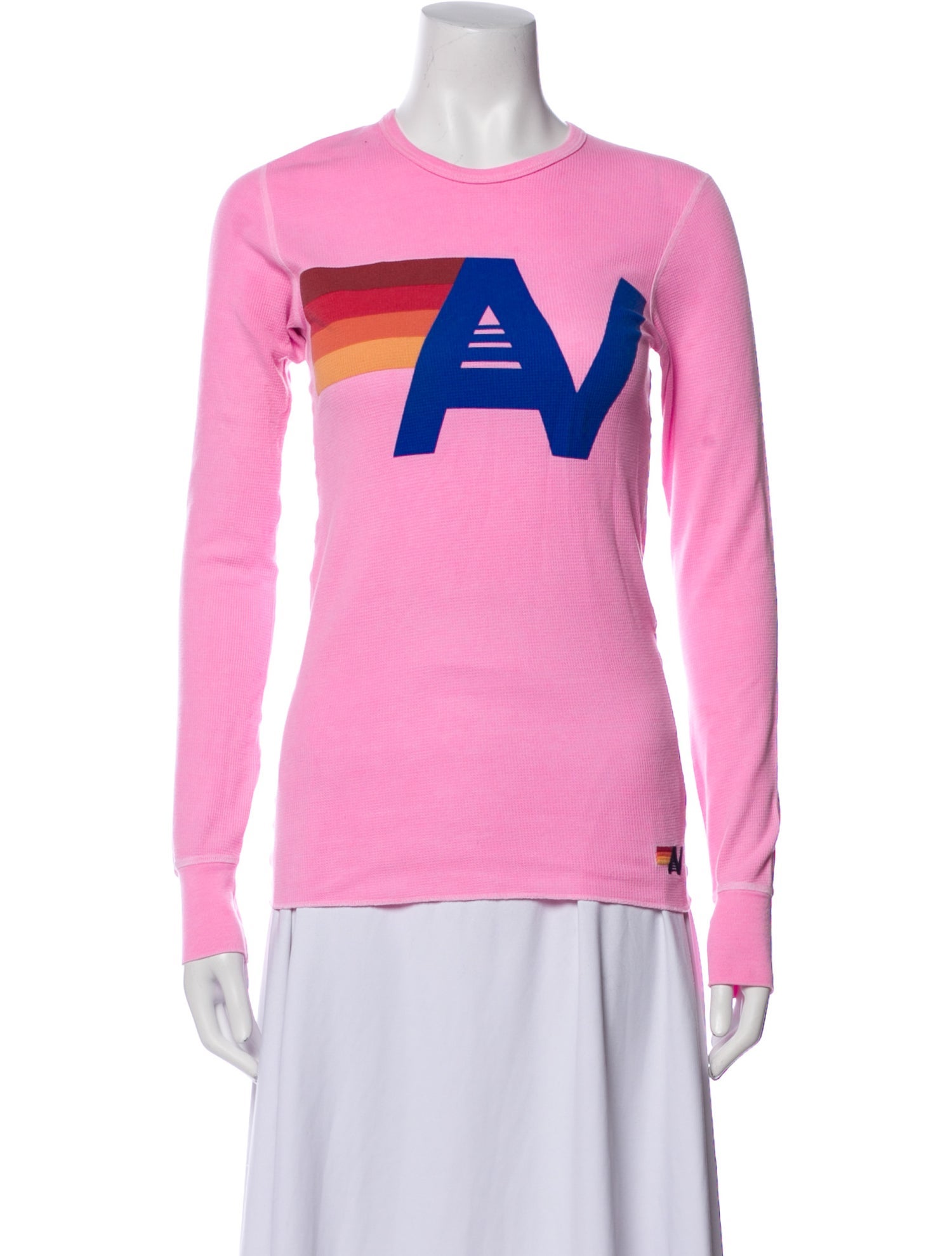 Aviator Nation Graphic Print Crew Neck T-Shirt