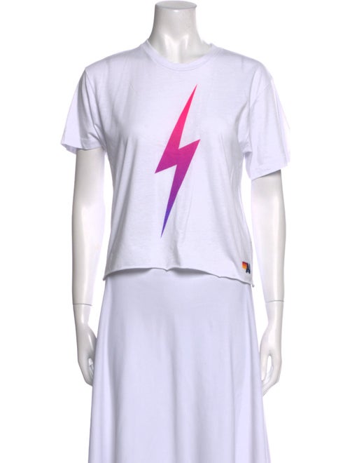 Aviator Nation Graphic Print Crew Neck T-Shirt