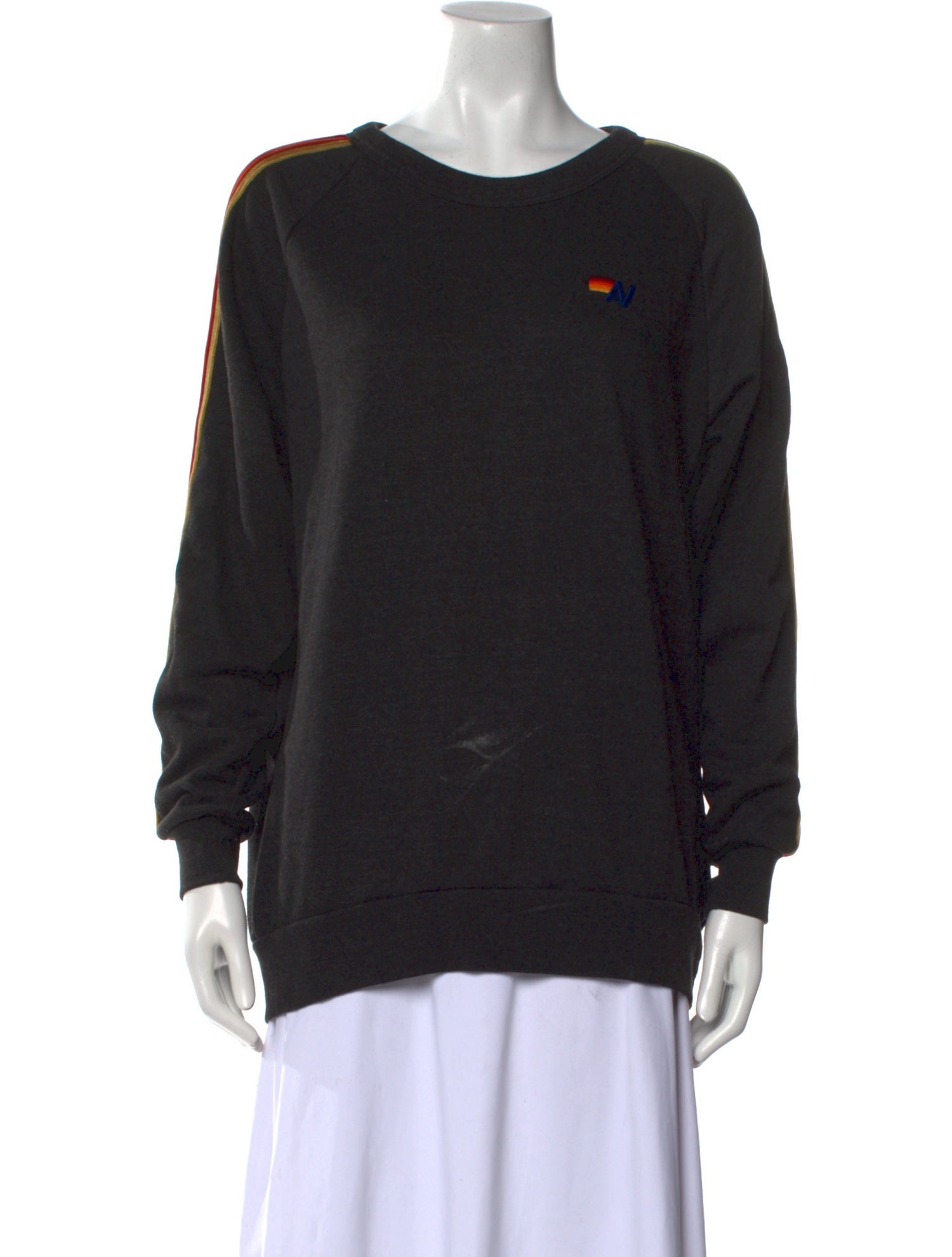 Aviator Nation Crew Neck Long Sleeve Sweatshirt