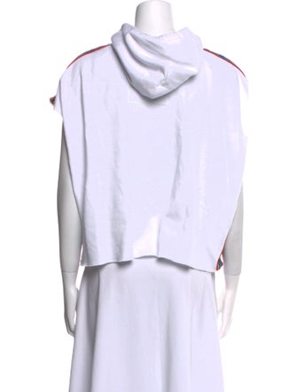 Aviator Nation Mock Neck Short Sleeve Sweatshirt