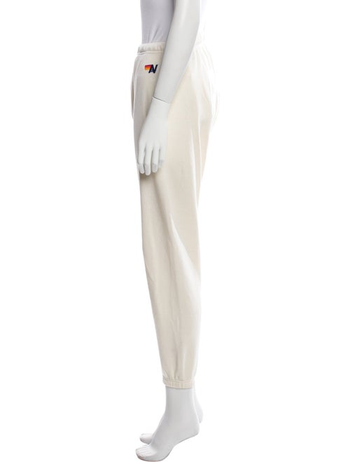 Aviator Nation Graphic Print Embroidered Accent Sweatpants