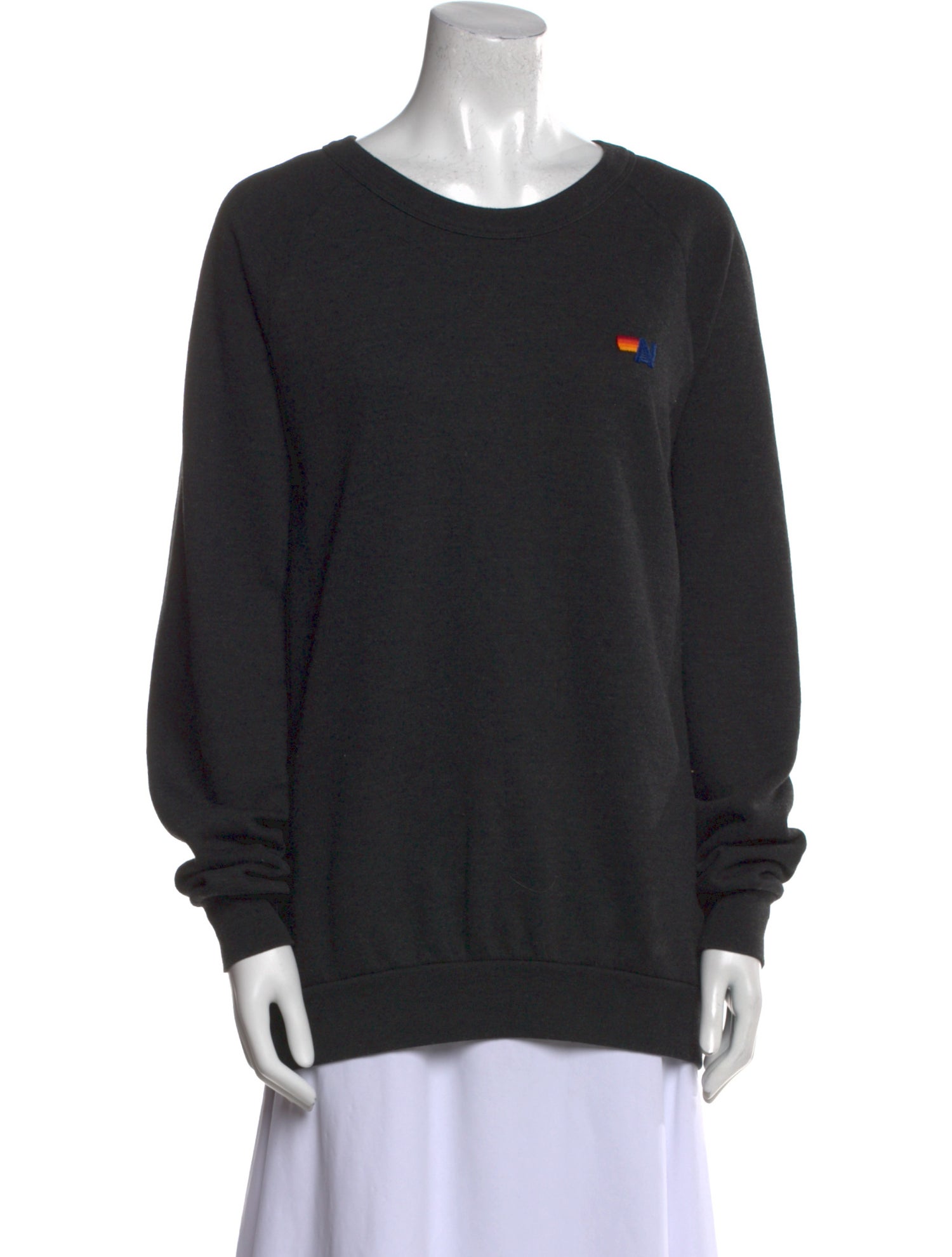 Aviator Nation Crew Neck Long Sleeve Sweatshirt