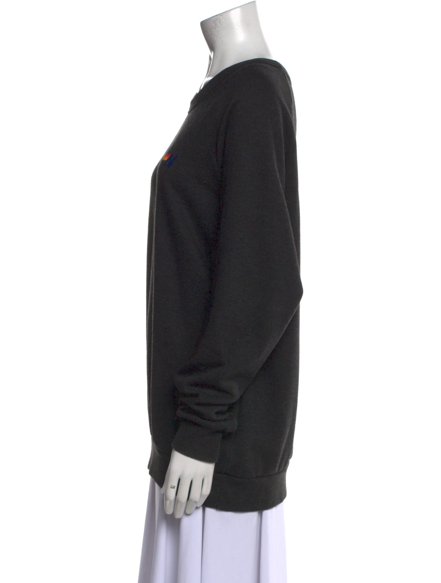 Aviator Nation Crew Neck Long Sleeve Sweatshirt