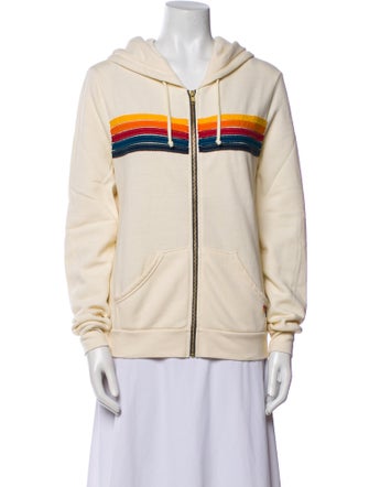 Aviator Nation Striped Bomber Jacket