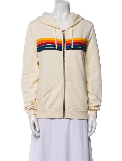 Aviator Nation Striped Bomber Jacket