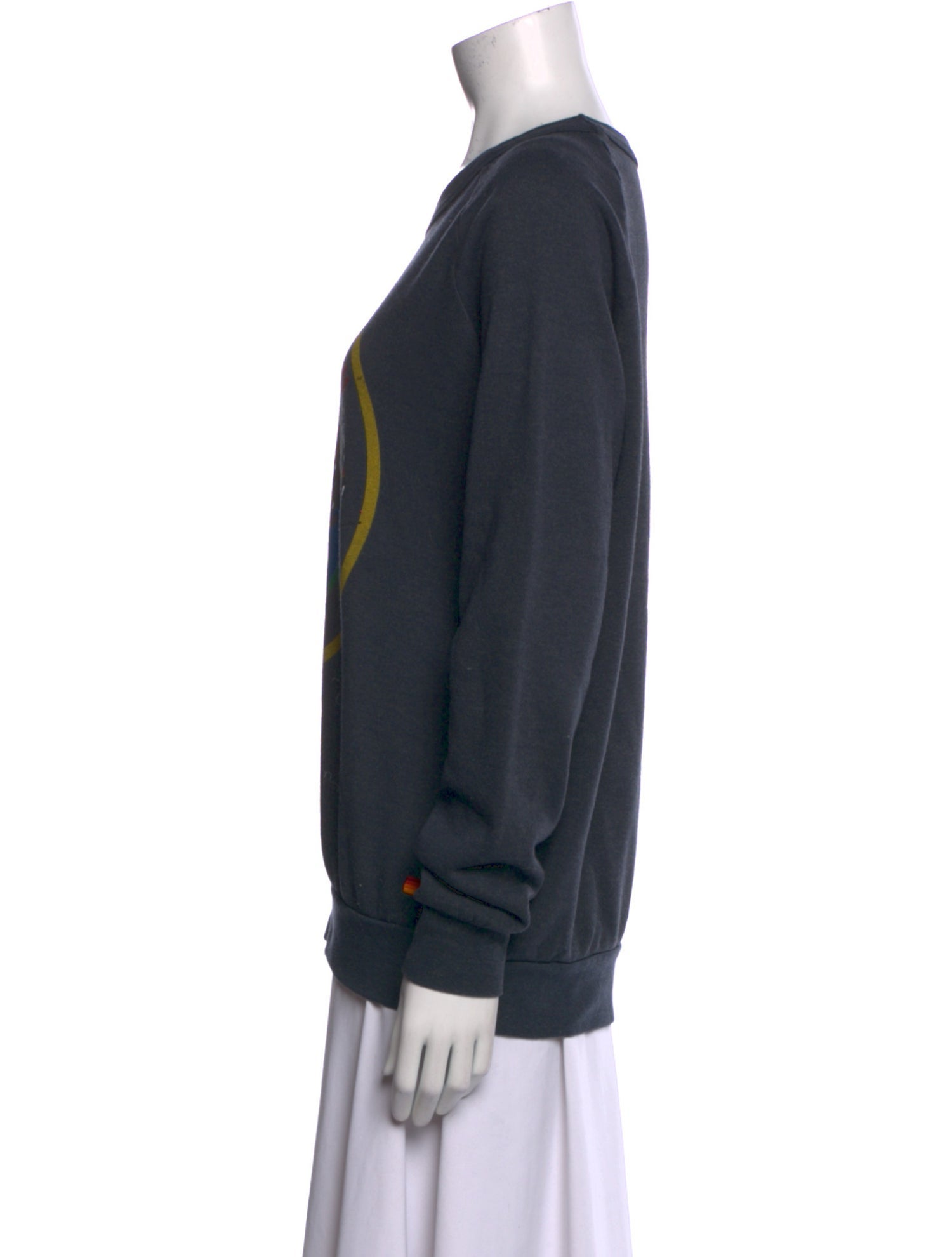 Aviator Nation Graphic Print Crew Neck Sweatshirt