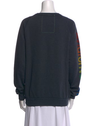 Aviator Nation Graphic Print Crew Neck Sweatshirt