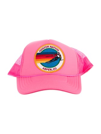 Aviator Nation Women's pink baseball cap