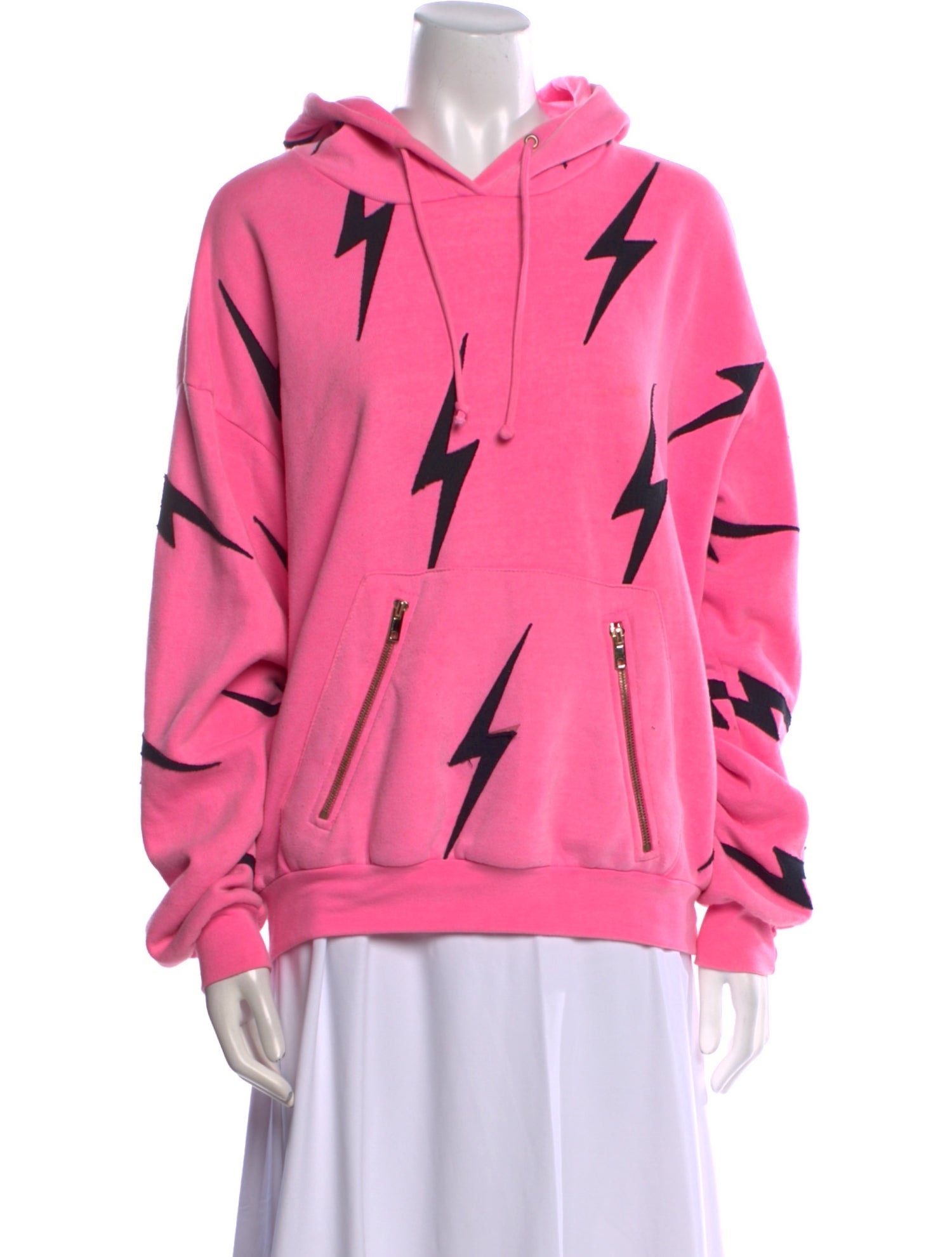 Aviator Nation Printed Crew Neck Sweatshirt