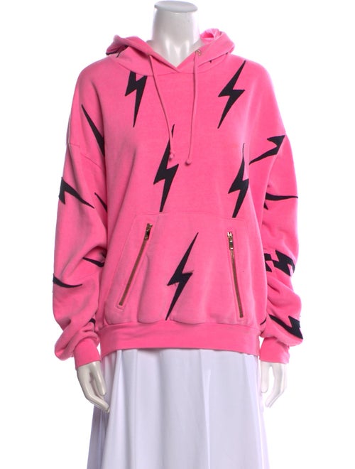 Aviator Nation Printed Crew Neck Sweatshirt