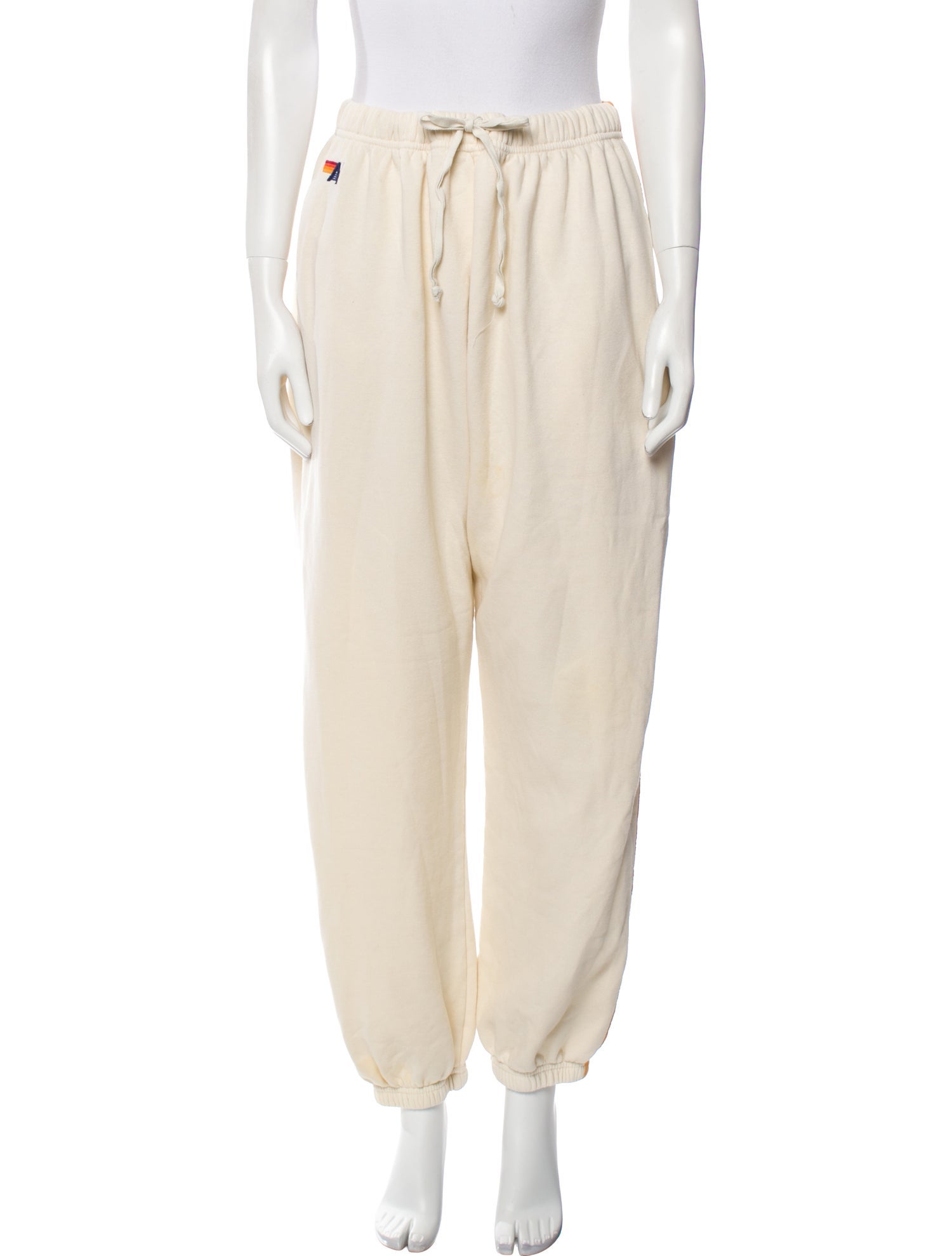 Aviator Nation Embroidered Accent Sweatpants