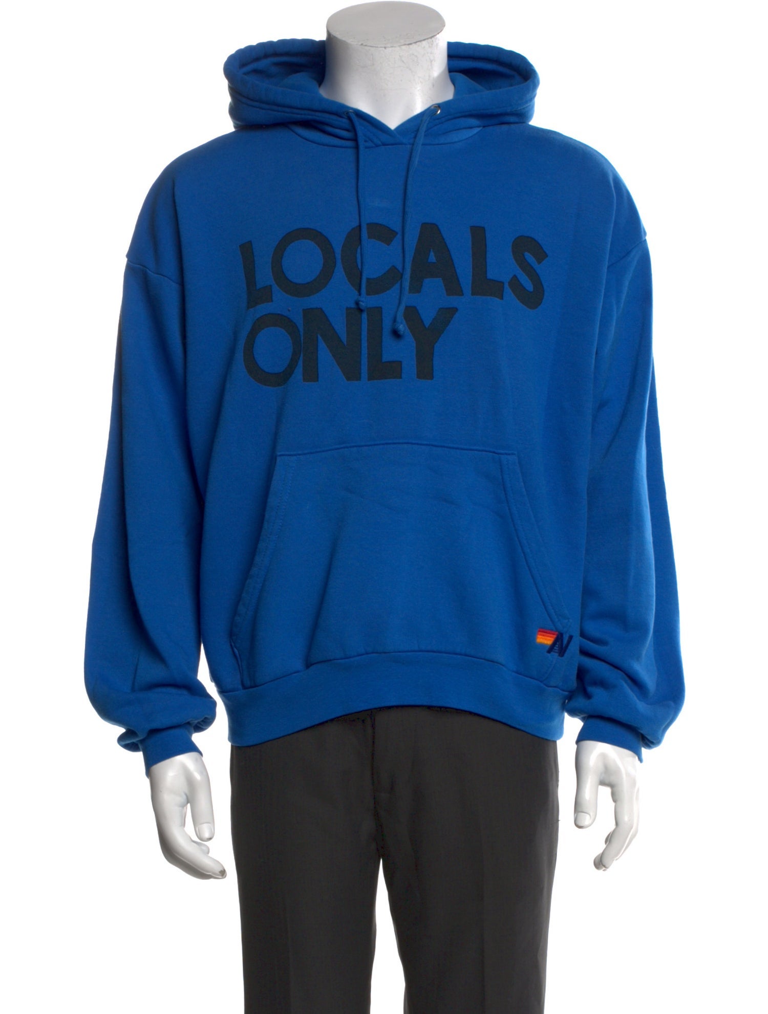 Aviator Nation Graphic Print Crew Neck Hoodie