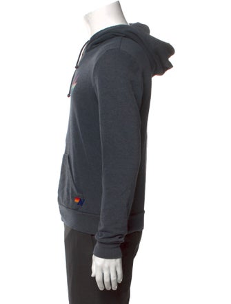 Aviator Nation Graphic Print Crew Neck Hoodie