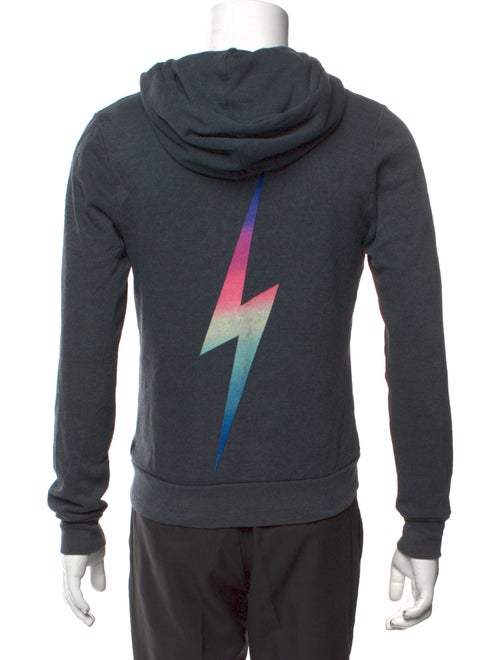 Aviator Nation Graphic Print Crew Neck Hoodie