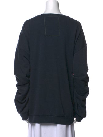 Aviator Nation Graphic Print Crew Neck Sweatshirt