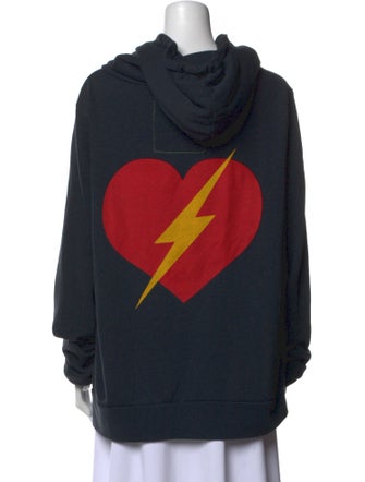 Aviator Nation Graphic Print Crew Neck Sweatshirt