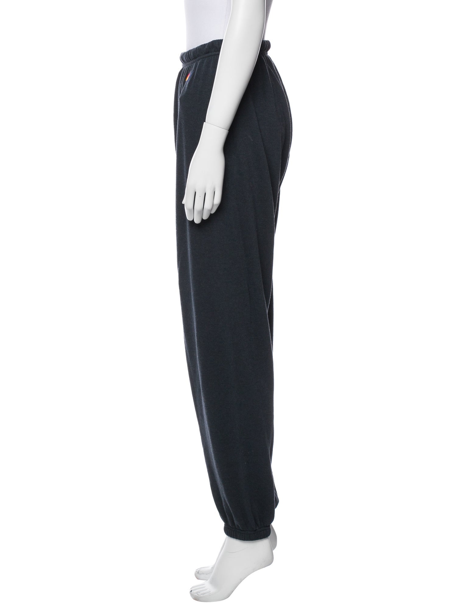 Aviator Nation Graphic Print Embroidered Accent Sweatpants