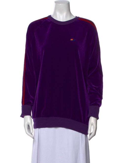 Aviator Nation Crew Neck Long Sleeve Sweatshirt