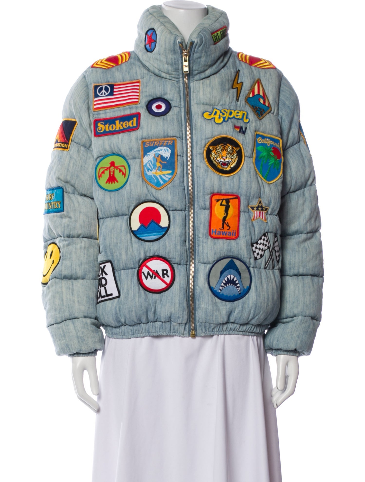 Aviator Nation Down Printed Jacket