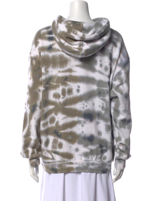 Aviator Nation Tie-Dye Print V-Neck Sweatshirt
