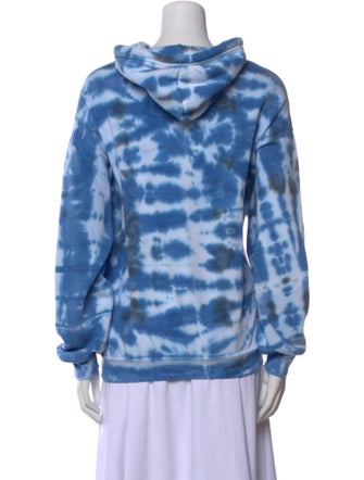 Aviator Nation Tie-Dye Print Crew Neck Sweatshirt