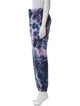 Aviator Nation Tie-Dye Print Embroidered Accent Sweatpants