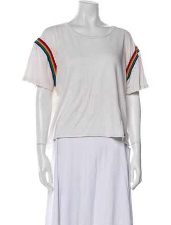 Aviator Nation Graphic Print Scoop Neck T-Shirt