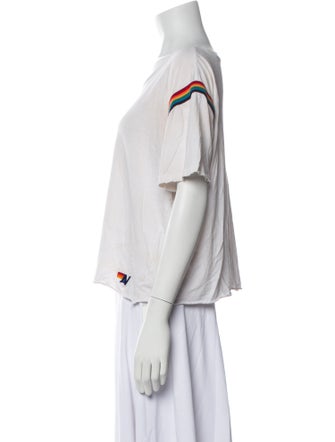 Aviator Nation Graphic Print Scoop Neck T-Shirt