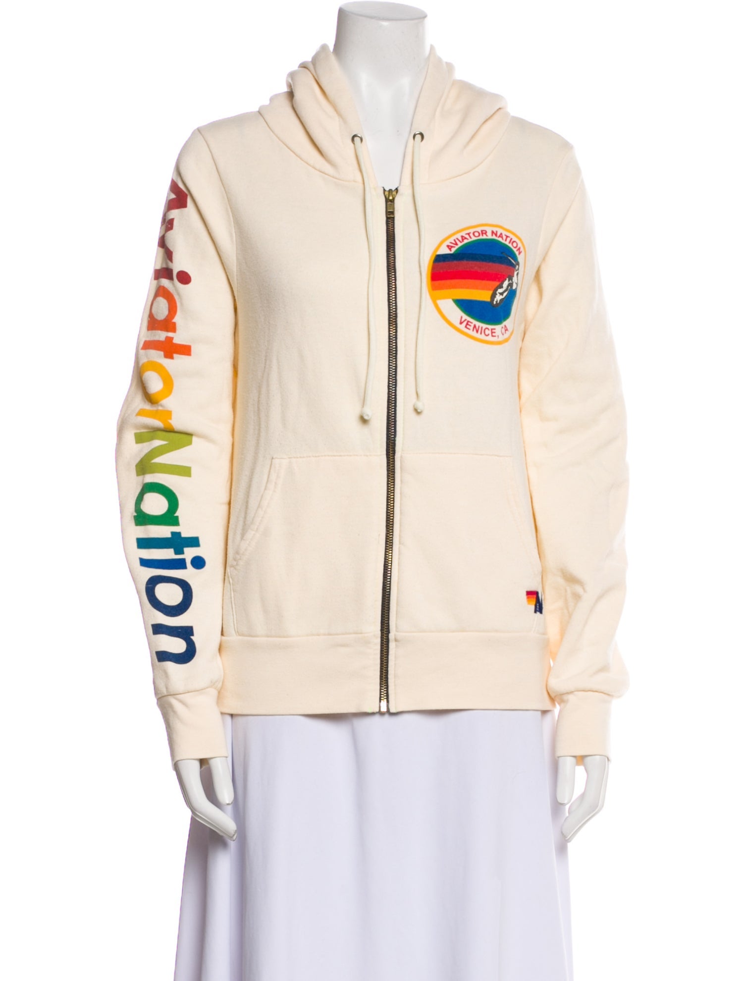 Aviator Nation Graphic Print Bomber Jacket