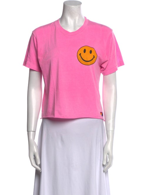 Aviator Nation Graphic Print Crew Neck T-Shirt